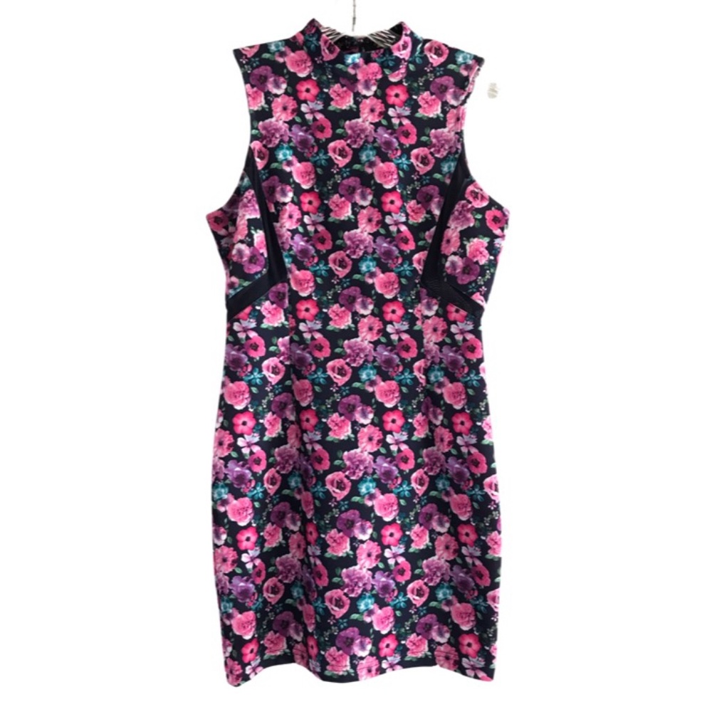 Floral Dress with cut outs